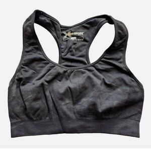 Xersion Light Support Black Sports Bra Size Large Xersion Extra Stretchy Yoga